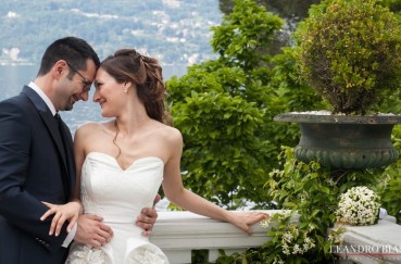 Hydrangeas and gemstones: Monica and Luca’s wedding story