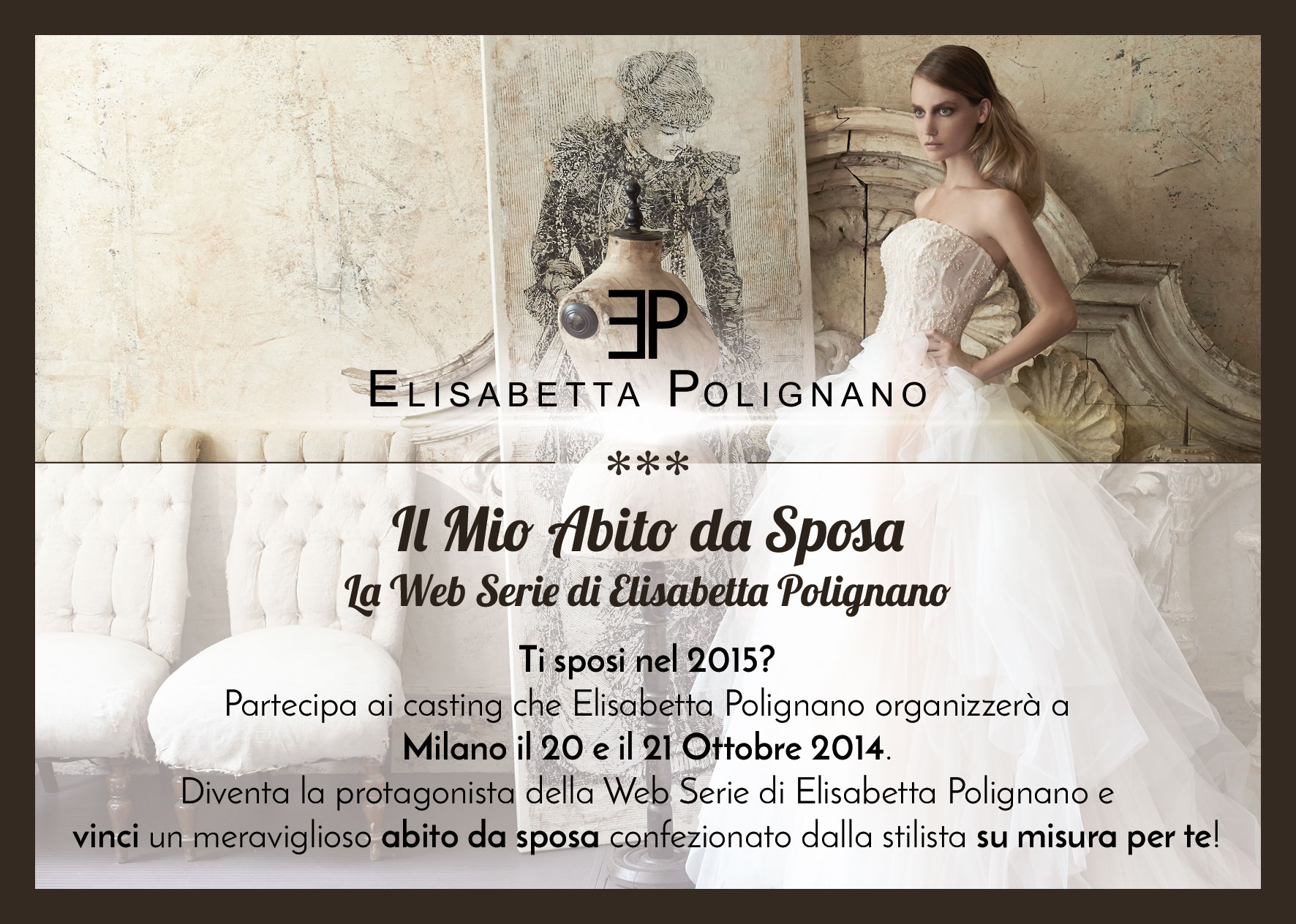 A.A.A. sposa 2015 cercasi: vinci l’abito dei tuoi sogni!